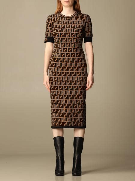 fendi dress monogram